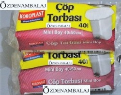 KOROPLAST EKONOMİK ÇÖP TORBASI MİNİ BOY 40*50 CM - Thumbnail