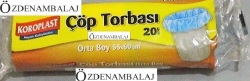 KOROPLAST EKONOMİK ÇÖP TORBASI ORTA BOY 55*60 CM - Thumbnail