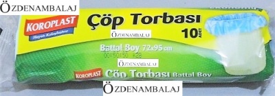 KOROPLAST EKONOMİK ÇÖP TORBASI BATTAL BOY 72*95 CM