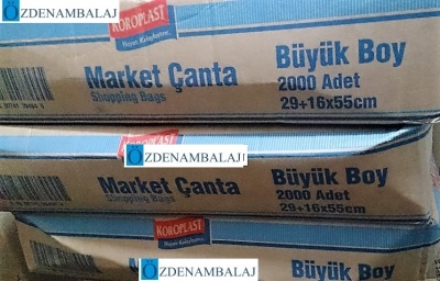 KOROPLAST HIŞIR POŞET BÜYÜK BOY 29+16*55 CM