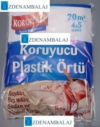 KOROPLAST PLASTİK KORUYUCU ÖRTÜ 4*5 MT - Thumbnail