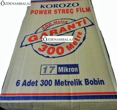 KOROZO STRECH RULO 17 MİCRON 50*300