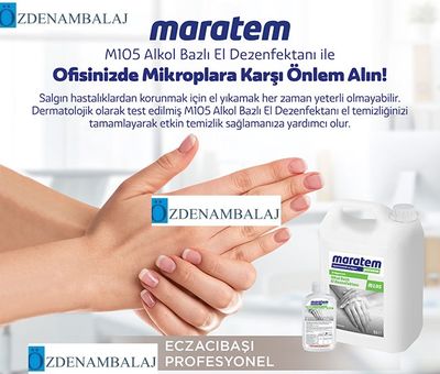 MARATEM M105 ALKOL BAZLI EL DEZENFEKTANI 5 LT