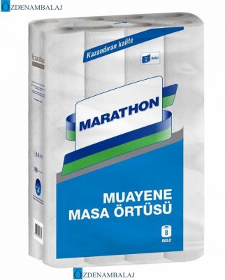 MARATHON MUAYENE MASA ÖRTÜSÜ ÇİFT KATLI ( 51 CM 8 RULO )