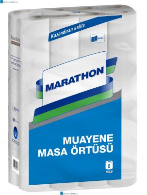 MARATHON MUAYENE MASA ÖRTÜSÜ ÇİFT KATLI ( 51 CM 8 RULO )