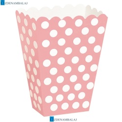 OZDN - PEMBE PUANTİYELİ PATLAMIŞ MISIR KUTUSU 500'ADET