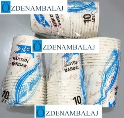 ROLL-UP 7 OZ KULLAN AT KARTON BARDAK 10'LU - Thumbnail