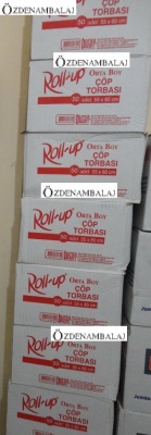 ROLL-UP ÇÖP TORBASI ORTA BOY 55*60 CM