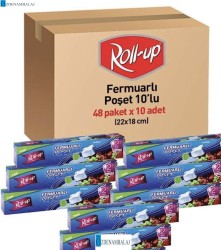 ROLL-UP FERMUARLI POŞET 22*18 10'LU - Thumbnail