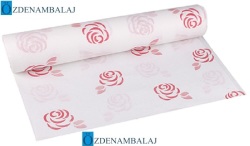 ROLL-UP MASA ÖRTÜSÜ ÇİÇEK DESENLİ RULO 100*150 CM - Thumbnail