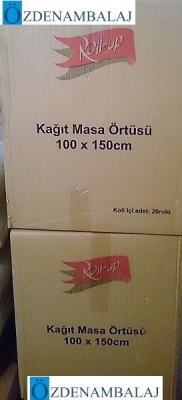 ROLL-UP MASA ÖRTÜSÜ ÇİÇEK DESENLİ RULO 100*150 CM