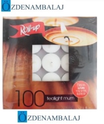 ROLL-UP TEA-LİGHT MUM 10 GR KOLİDE 1.000'ADET - Thumbnail