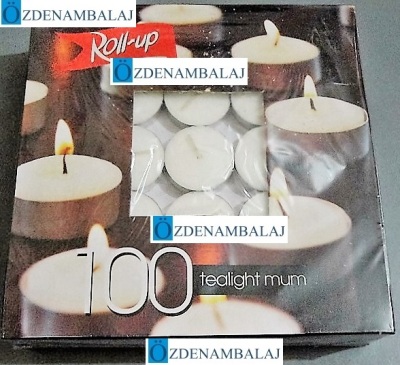 ROLL-UP TEA-LİGHT MUM 10 GR KOLİDE 1.000'ADET