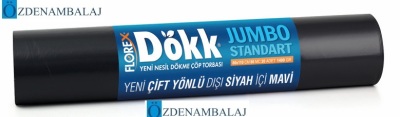 YENİ NESİL DÖKME ÇÖP TORBASI JUMBO STANDART V KATLAMA KOD : 518