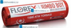 TIBBİ ATIK BASKILI JUMBO BOY ÇÖP TORBASI C KATLAMA KOD : 529 - Thumbnail