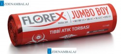 TIBBİ ATIK BASKILI JUMBO BOY ÇÖP TORBASI C KATLAMA KOD : 529 - Thumbnail